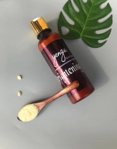 Brightening body lotion