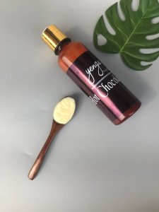 Hot chocolate lotion for dark skin