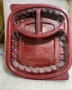 3 compartment food packs