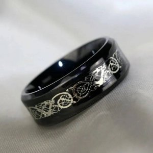 Black wedding band