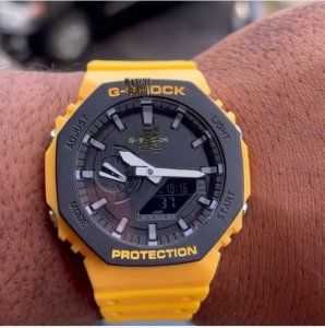 Yellow watch