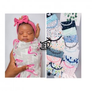 Summer baby swaddle