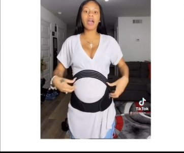 Pregnancy support maternity belt