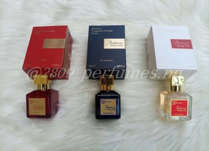 Bakkarat Rouge 540 mini perfumes