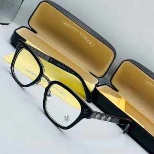 Chrome clear glasses