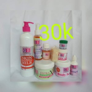 Skin beautifying milk kit