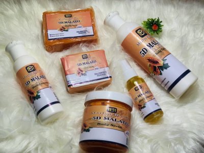 Super whitening malato set.