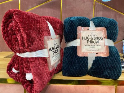 Incredibly soft, ultra plush throw