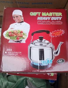 Heavy duty whistle kettle