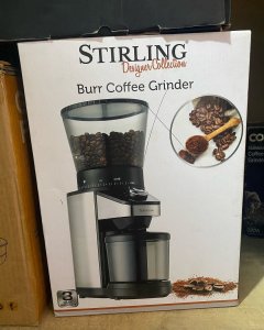 Burr coffee grinder