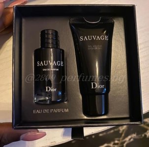 Perfume and shower gel