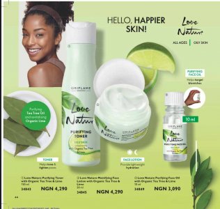 Love nature oily skin kit