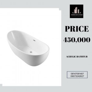 Acrylic bathtub