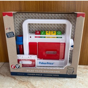 Play tape recorder for kids