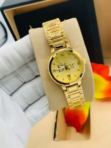 Fully boxed gold watch