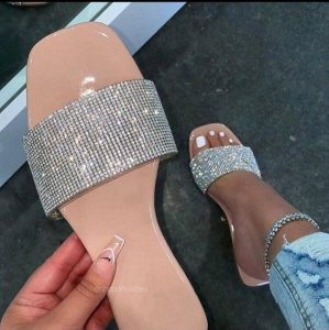 Sexy female's pam slippers