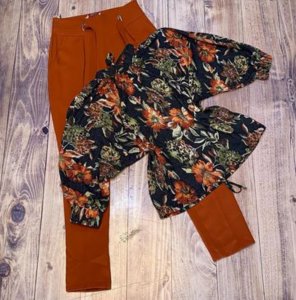 Designer top and pant