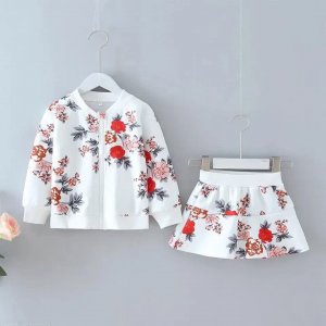Girls skirt set