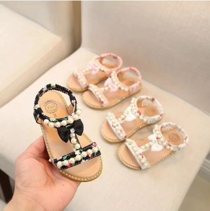 Girls floral sandals