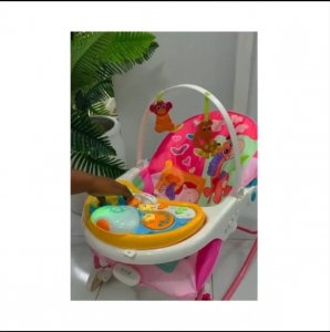 Baby rocker dining chair