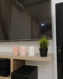 Scented block candles