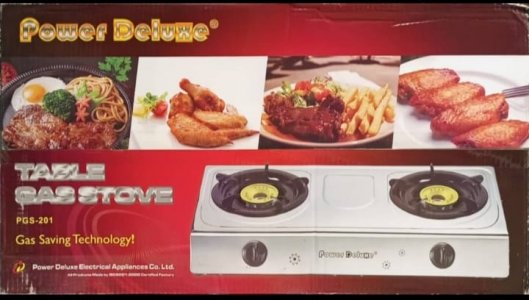 2 face power deluxe quality stainless gas cooker