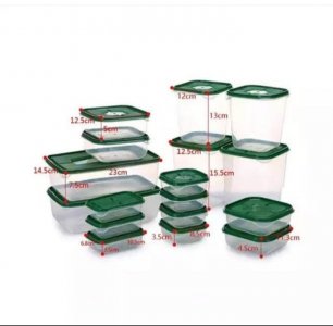 17pcs food storage