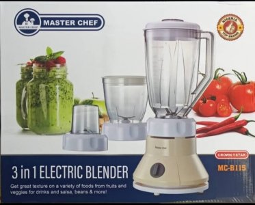 3 in 1 electric blender