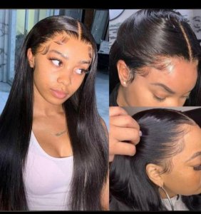 20" full frontal hair wig