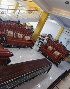 Luxury Imported Leather Sofa Set