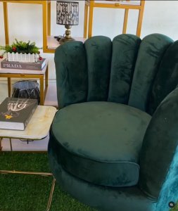 2 luxury sofa with side stool