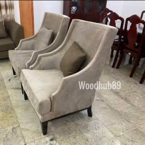 Unconventional belge arm chair