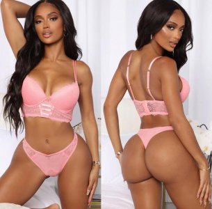 Cute Flirt lace bra set