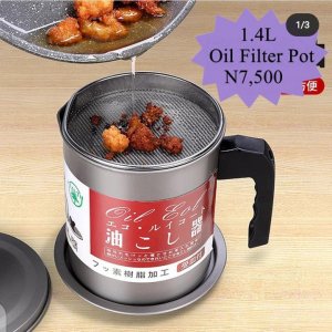 Oil filter pot
