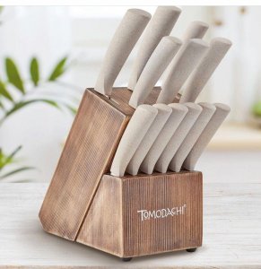 The harvest 13 piece cutlery block set