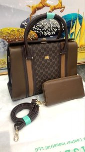 Designer bag with purse