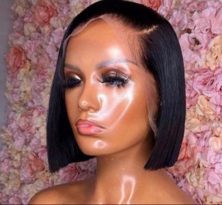 8" hair with closure