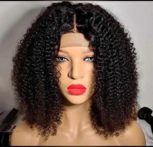 Pixies curl human hair