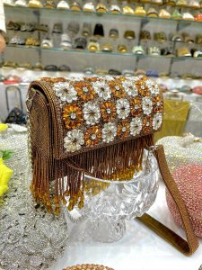 Beaded purse