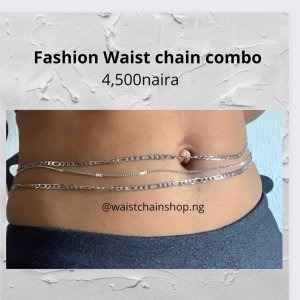 Fashion waist chain combo