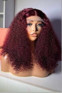 Human hair pixie curls