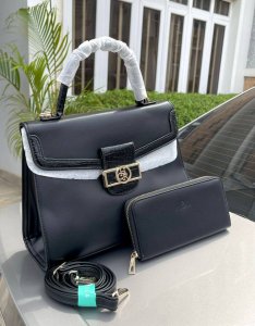 Designer bag with purse