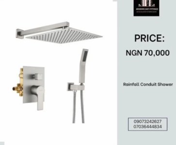 Rainfall Conduit Shower