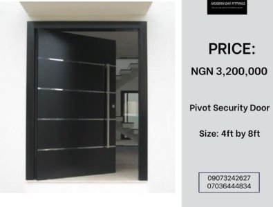 Pivot Security Door