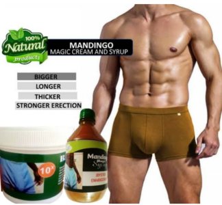 Mandingo Magic Cream+Syrup for Penis Enlargement