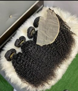 16" hair with frontal