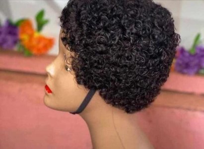 Afro curls wig