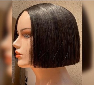 Short straight wig 4'