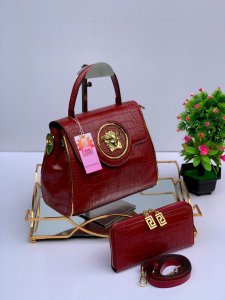Designer bag with purse