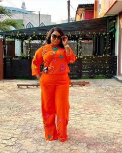 Turkish 2pcs Diamanté Sweat Pantsuit